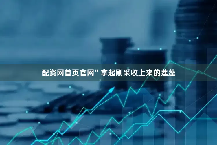 配资网首页官网”拿起刚采收上来的莲蓬