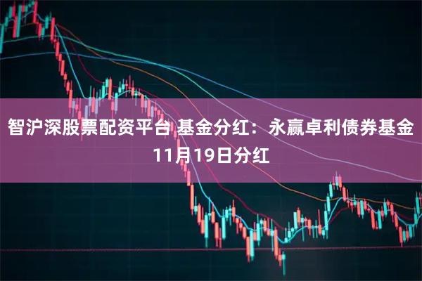 智沪深股票配资平台 基金分红：永赢卓利债券基金11月19日分红